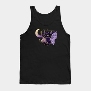 Stay Connected to your Magic Crystal Cat Tank Top